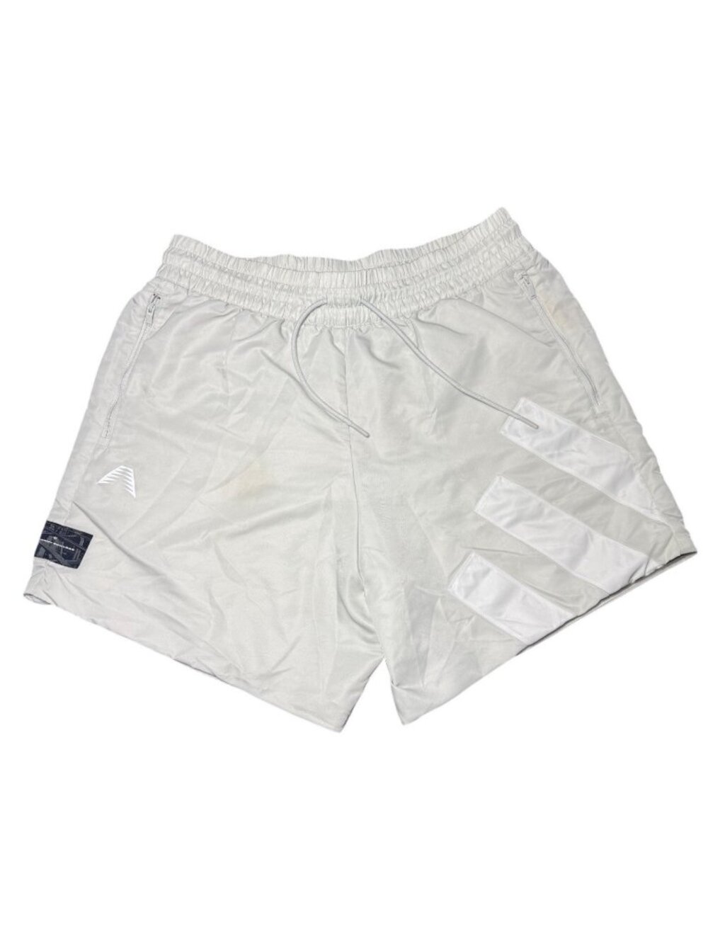 RARE Adidas Anthony Edwards Sample White Basketball Shorts Mens M